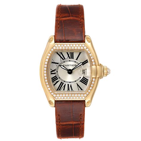 cartier diamond watch women's